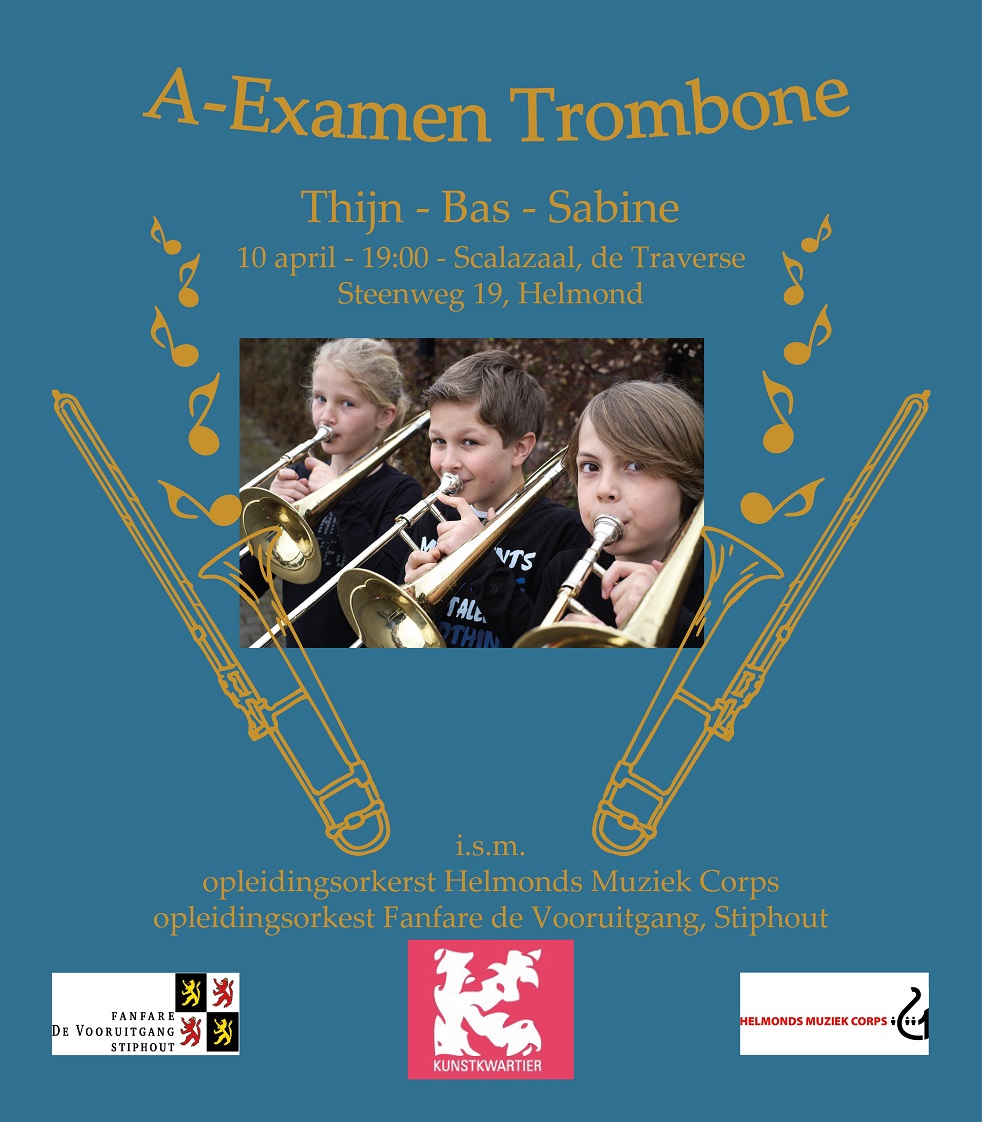 A-examen jeugdtrombonisten